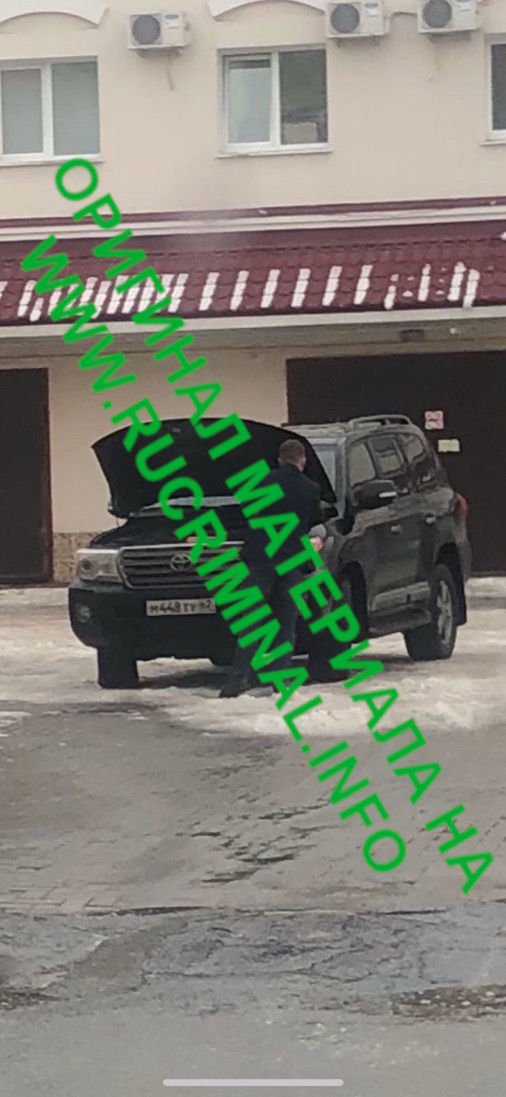 Car on the territory of the government of the Ryazan region